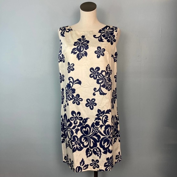 Karen Ann Inc Dresses & Skirts - 𝅺vintage Karen Ann Cotton Tropical Hawaiian Hibiscus Shift Dress Size M Luau